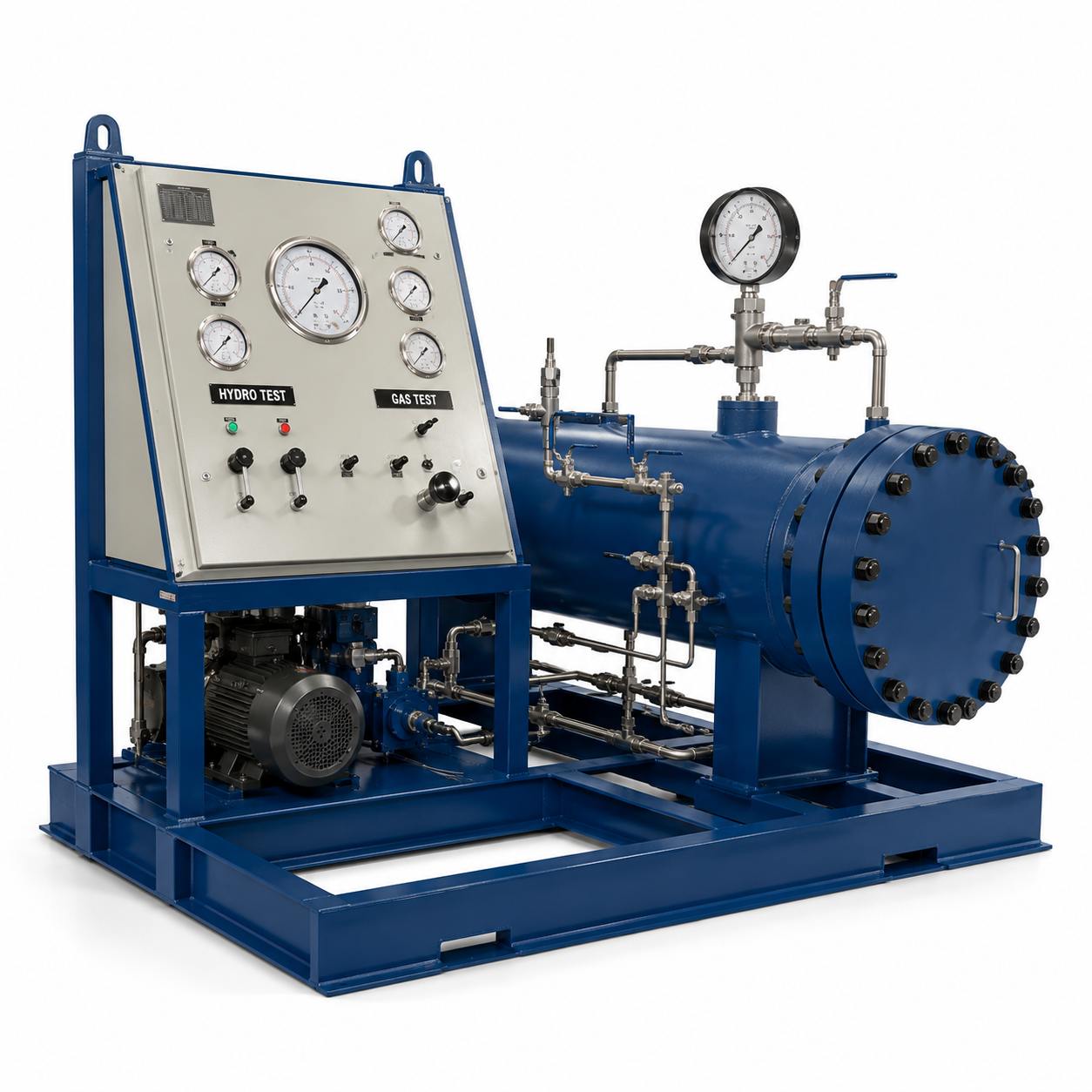 Pressure Test (Hydro and Gas)